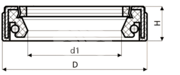 Сальник рулевой рейки HAZ0850