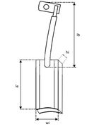 Щетки мотора отопителя KSB0034