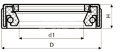 Сальник рулевой рейки HAZ0777