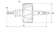 Ротор генератора AVN1935