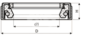 Сальник рулевой рейки HAZ1620