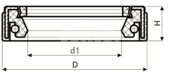 Сальник рулевой рейки HAZ0873