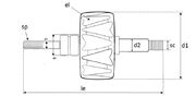 Ротор генератора AVB1816