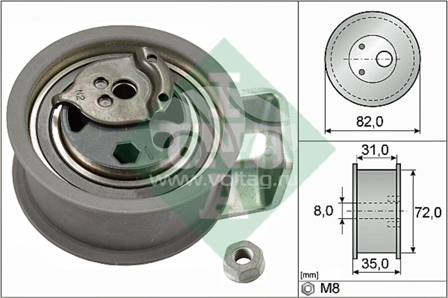 Timing tensioner pulley RKZ1090