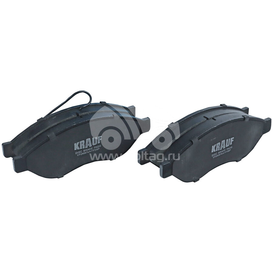 Колодки тормозные дисковые KRAUF BPZ1040BD (BPZ1040BD)